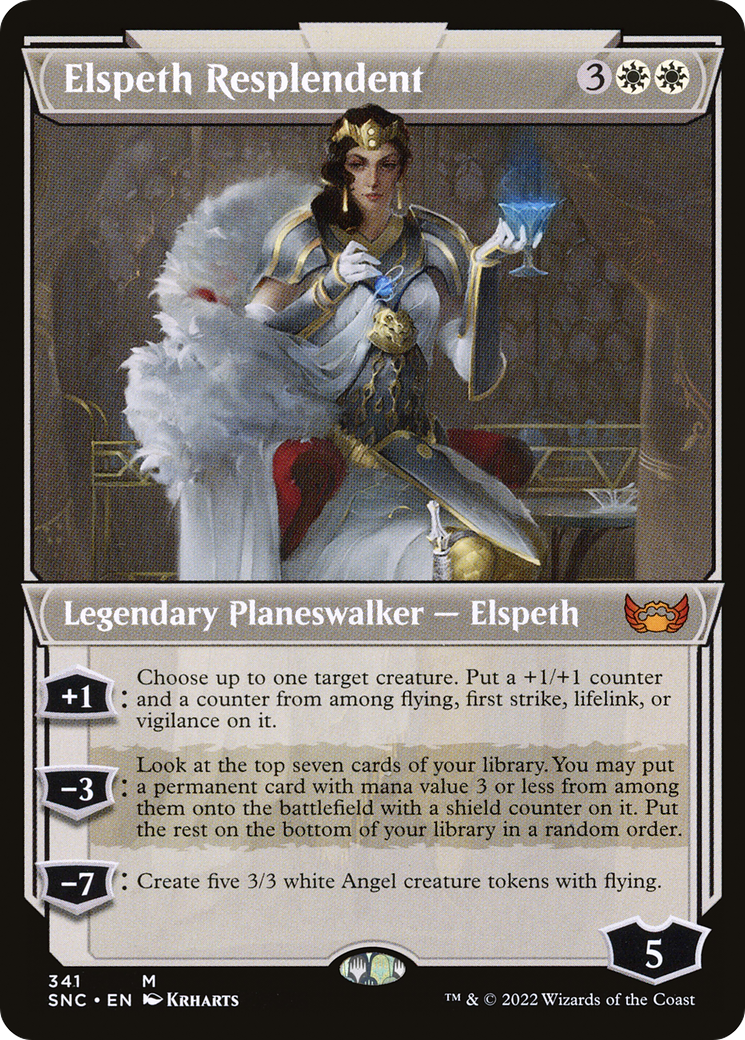 Elspeth Resplendent (SNC-341) - Streets of New Capenna: (Showcase)