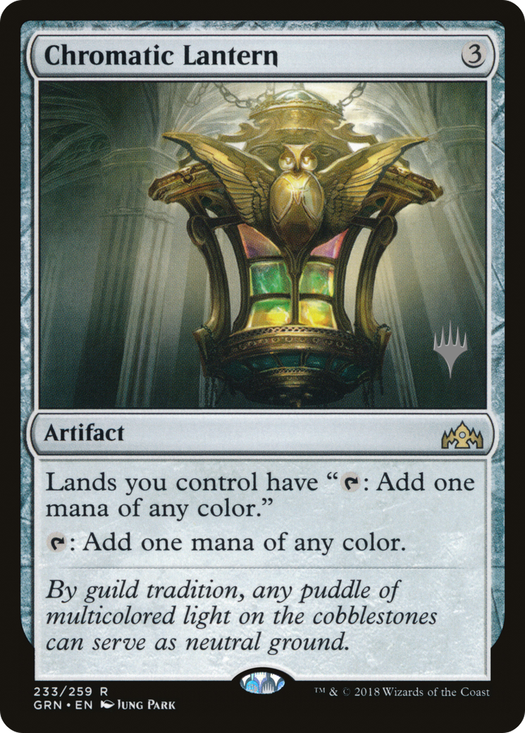 Chromatic Lantern (PPM20-233P) - Guilds of Ravnica Promos