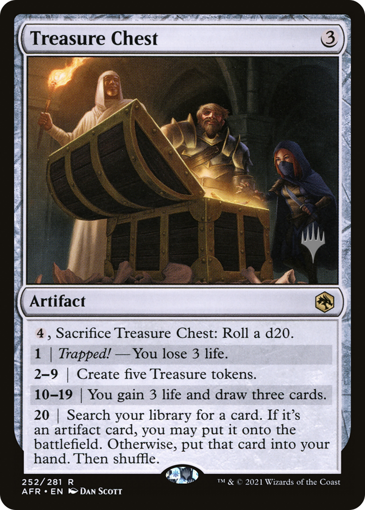 Treasure Chest (PPAFR-252P) - Adventures in the Forgotten Realms Promos