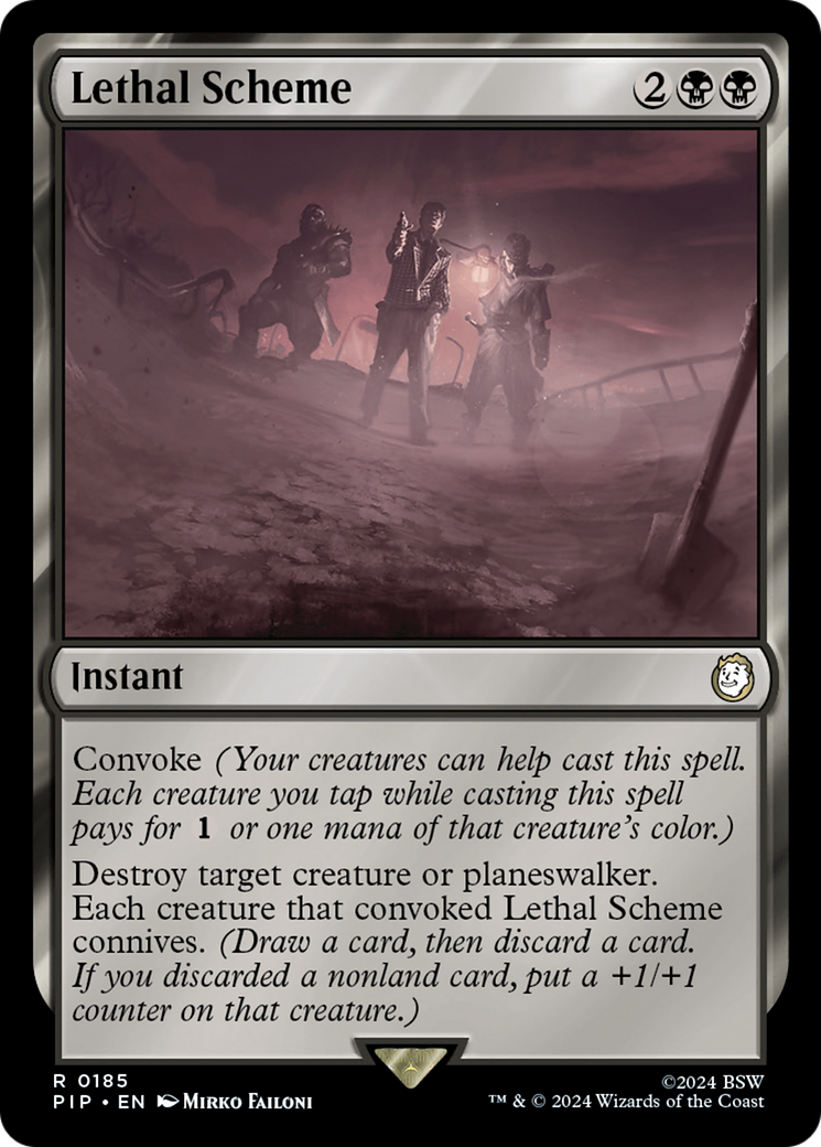 Lethal Scheme (PIP-185) - Fallout Foil