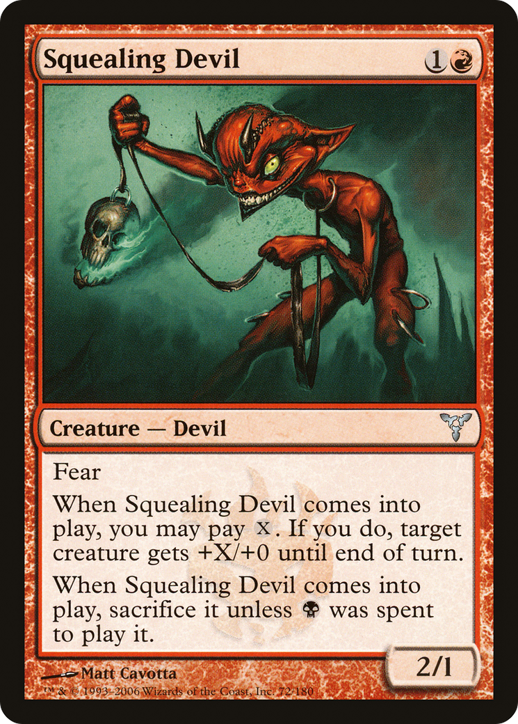 Squealing Devil (DIS-072) - Dissension