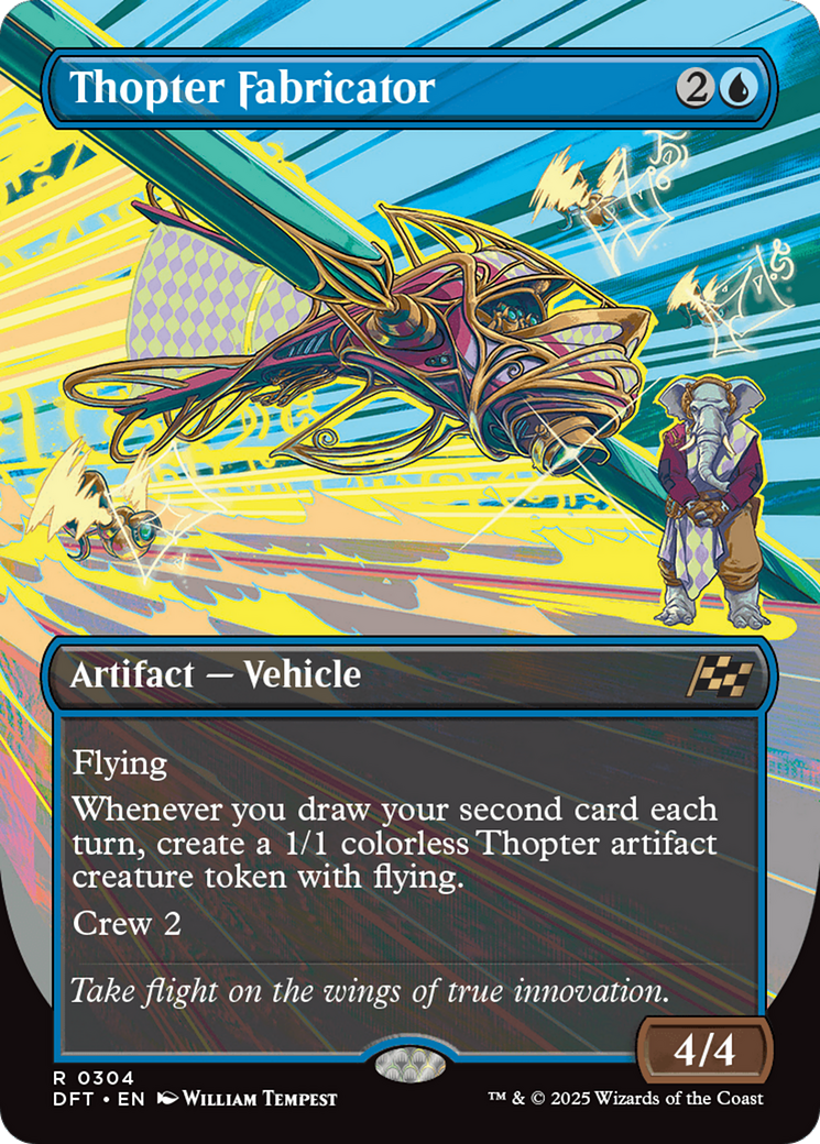 Thopter Fabricator (DFT-304) - Aetherdrift (Borderless)