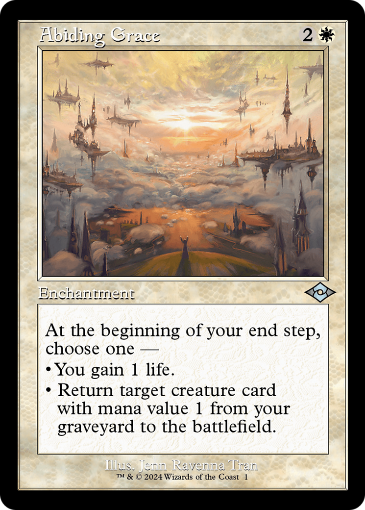 Abiding Grace (MH2-001) - Modern Horizons 2 Timeshifts Foil