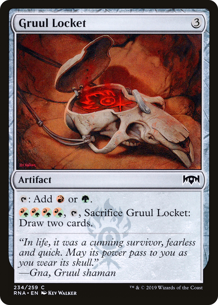 Gruul Locket (RNA-234) - Ravnica Allegiance