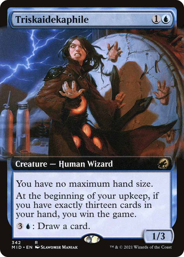 Triskaidekaphile (MID-342) - Innistrad: Midnight Hunt: (Extended Art)