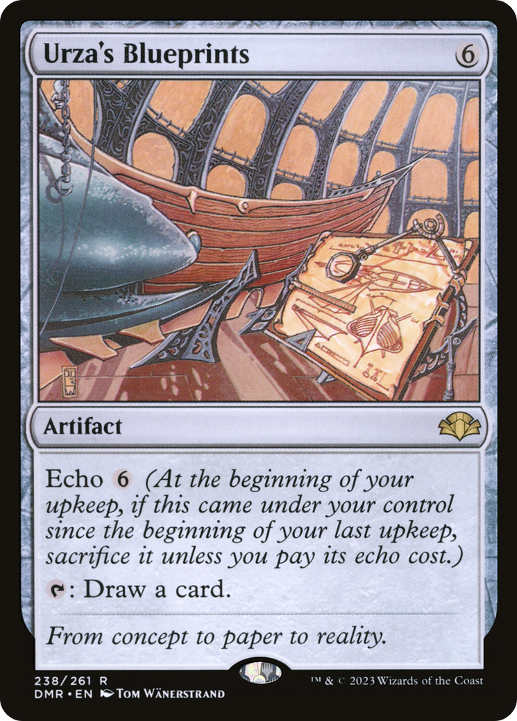 Urza's Blueprints (DMR-238) - Dominaria Remastered Foil