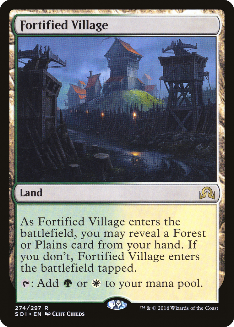 Fortified Village (SOI-274) - Shadows over Innistrad