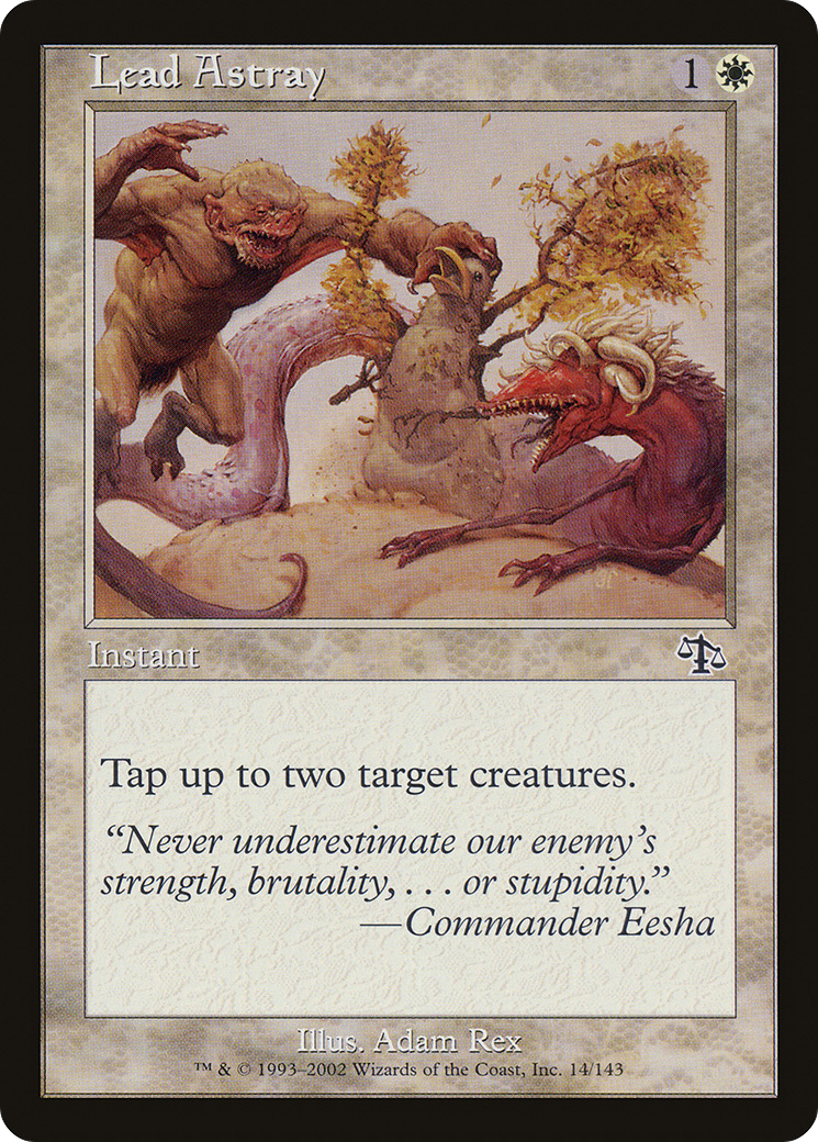 Lead Astray (JUD-014) - Judgment Foil