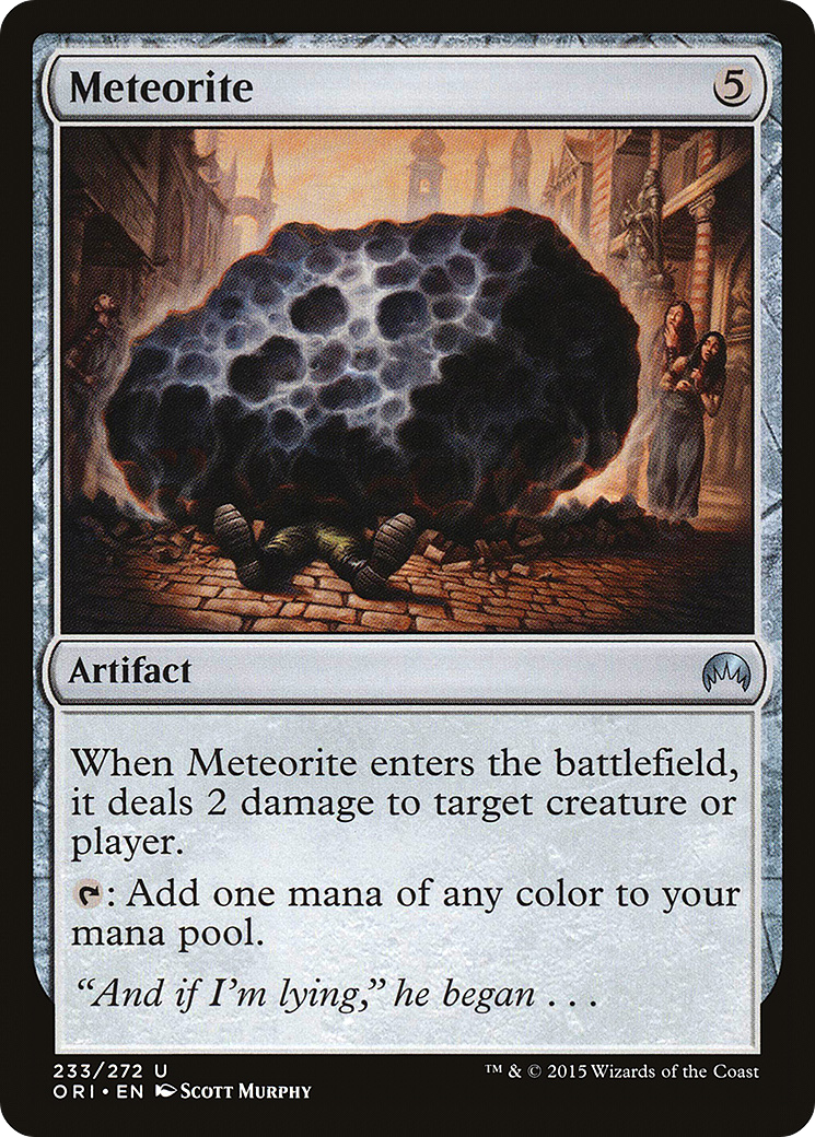 Meteorite (ORI-233) - Magic Origins Foil