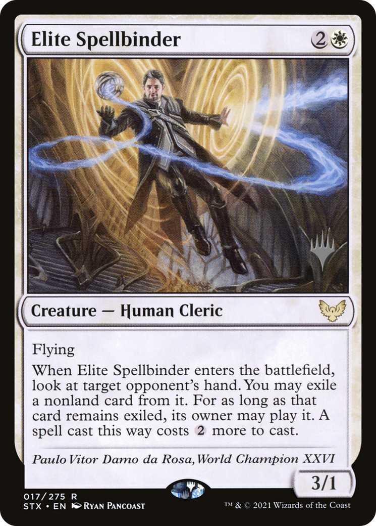 Elite Spellbinder (PPSTX-017) - Strixhaven: School of Mages Promos Foil