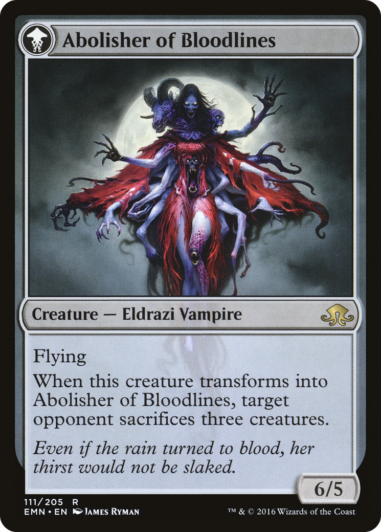 Voldaren Pariah // Abolisher of Bloodlines (EMN-111) - Eldritch Moon: (mooneldrazidfc)