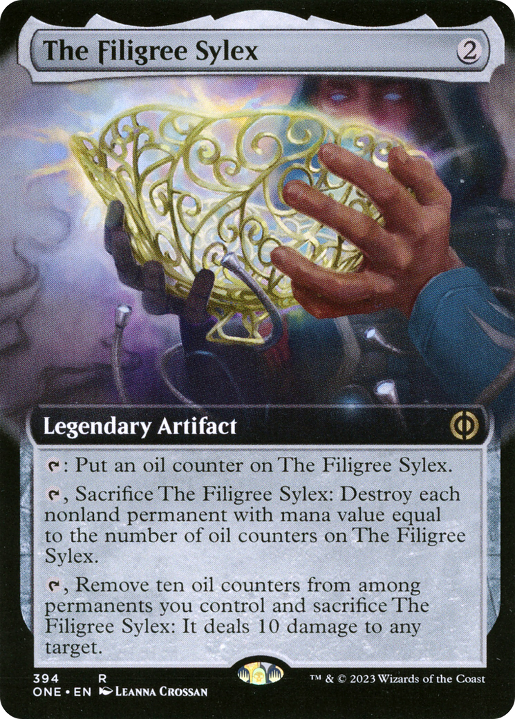 The Filigree Sylex (ONE-394) - Phyrexia: All Will Be One: (Extended Art)