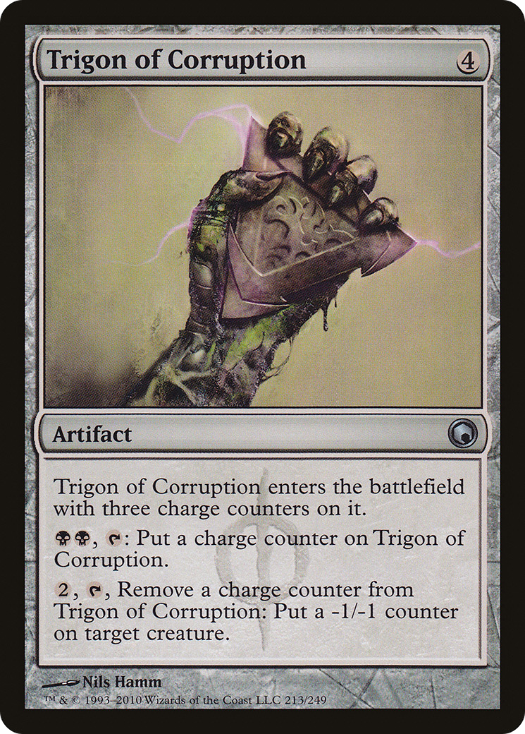 Trigon of Corruption (SOM-213) - Scars of Mirrodin