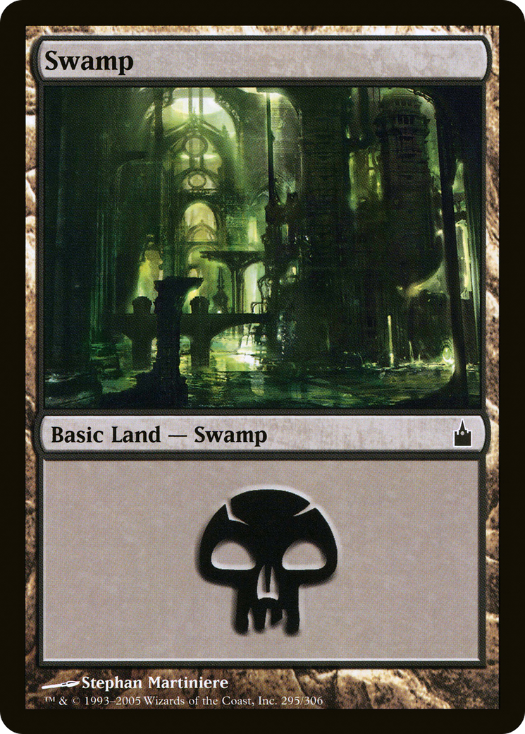 Swamp (RAV-295) - Ravnica: City of Guilds Foil