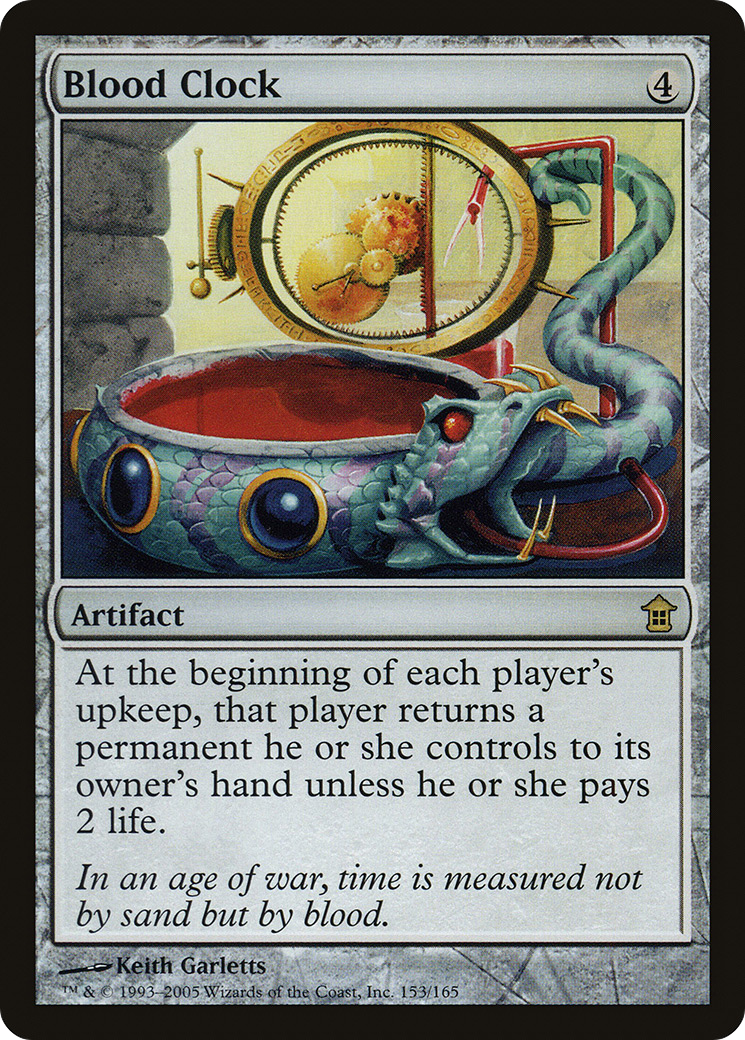 Blood Clock (SOK-153) - Saviors of Kamigawa Foil