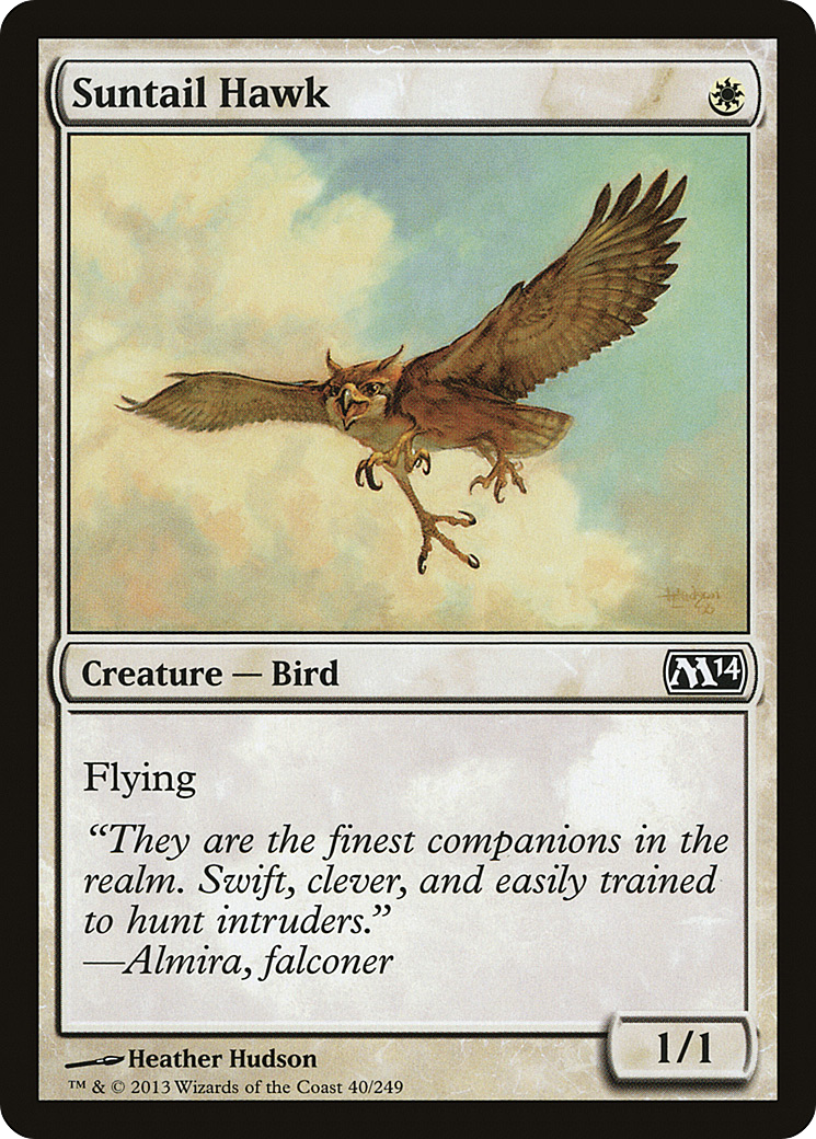 Suntail Hawk (M14-040) - Magic 2014 Foil