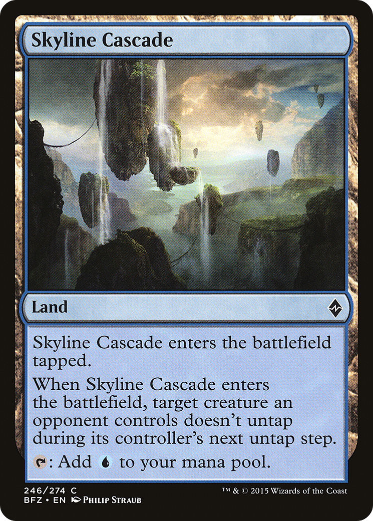 Skyline Cascade (BFZ-246) - Battle for Zendikar Foil