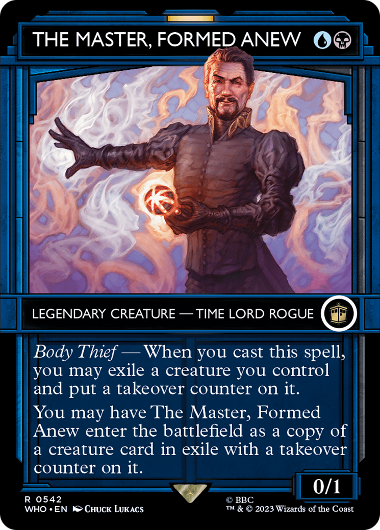 The Master, Formed Anew (WHO-542) - Doctor Who: (Showcase) (Borderless) Foil