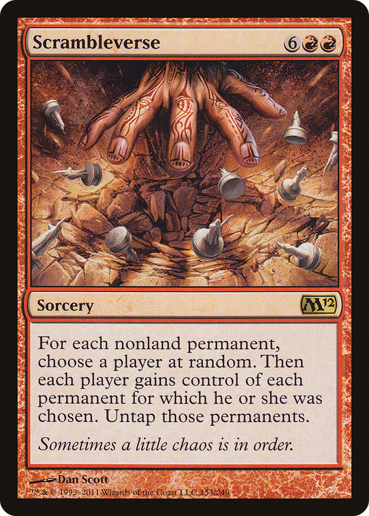 Scrambleverse (M12-153) - Magic 2012 Foil