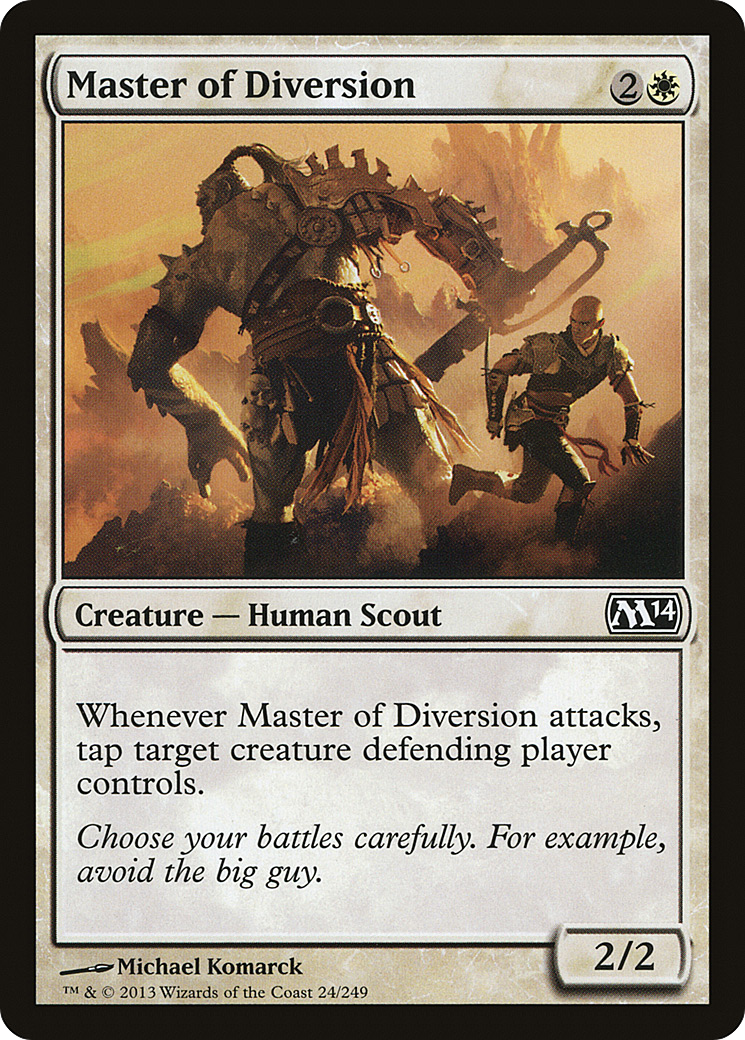 Master of Diversion (M14-024) - Magic 2014