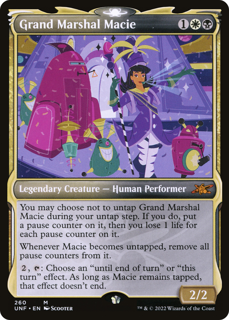 Grand Marshal Macie (UNF-260) - Unfinity: (Showcase) Foil