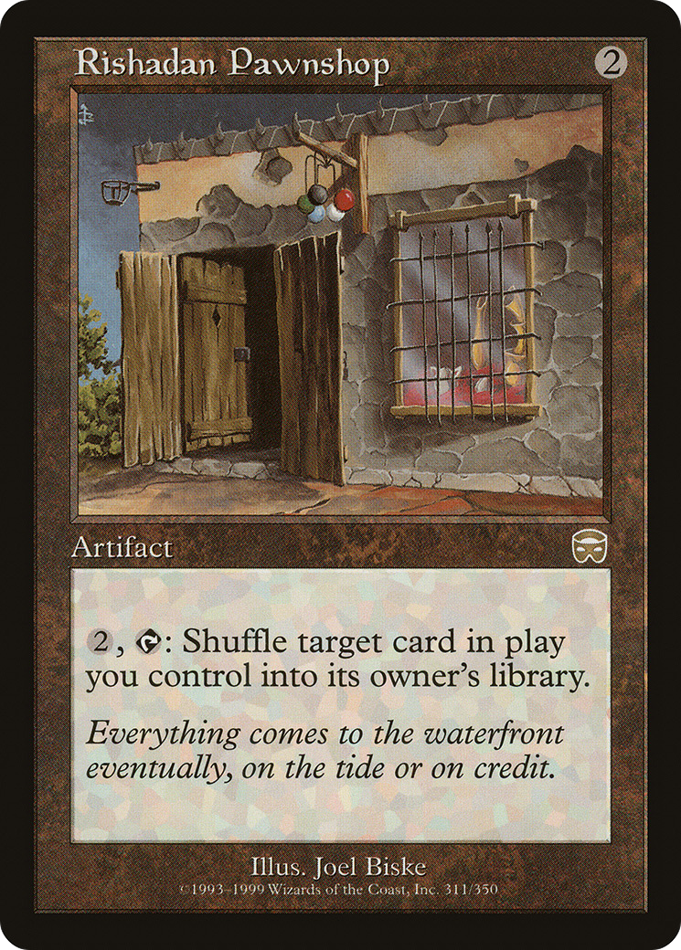 Rishadan Pawnshop (MMQ-311) - Mercadian Masques
