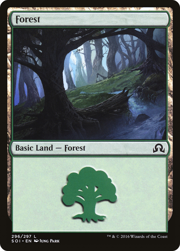 Forest (SOI-296) - Shadows over Innistrad Foil