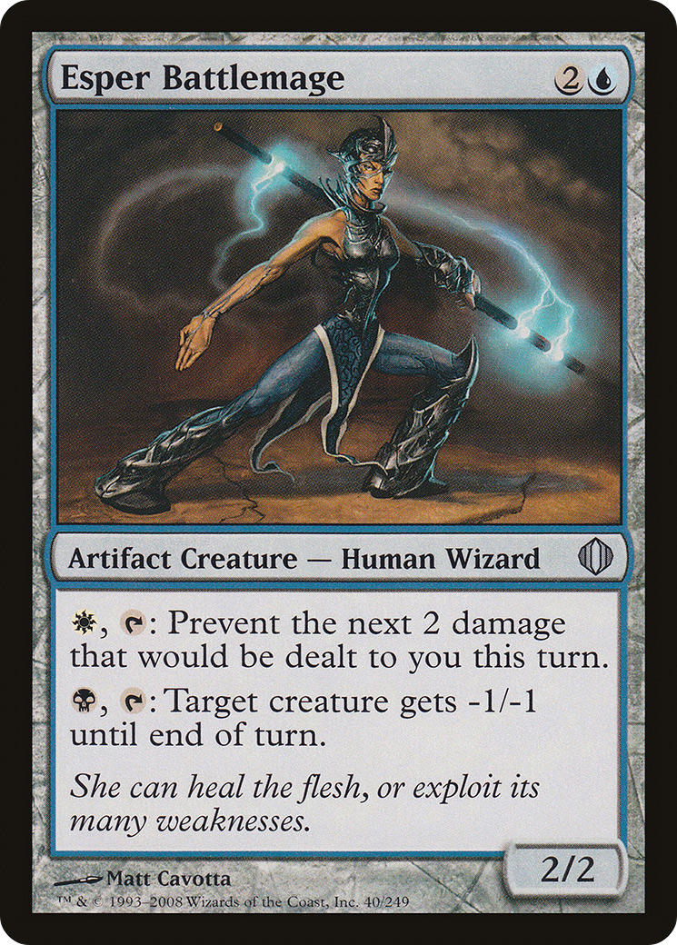 Esper Battlemage (ALA-040) - Shards of Alara