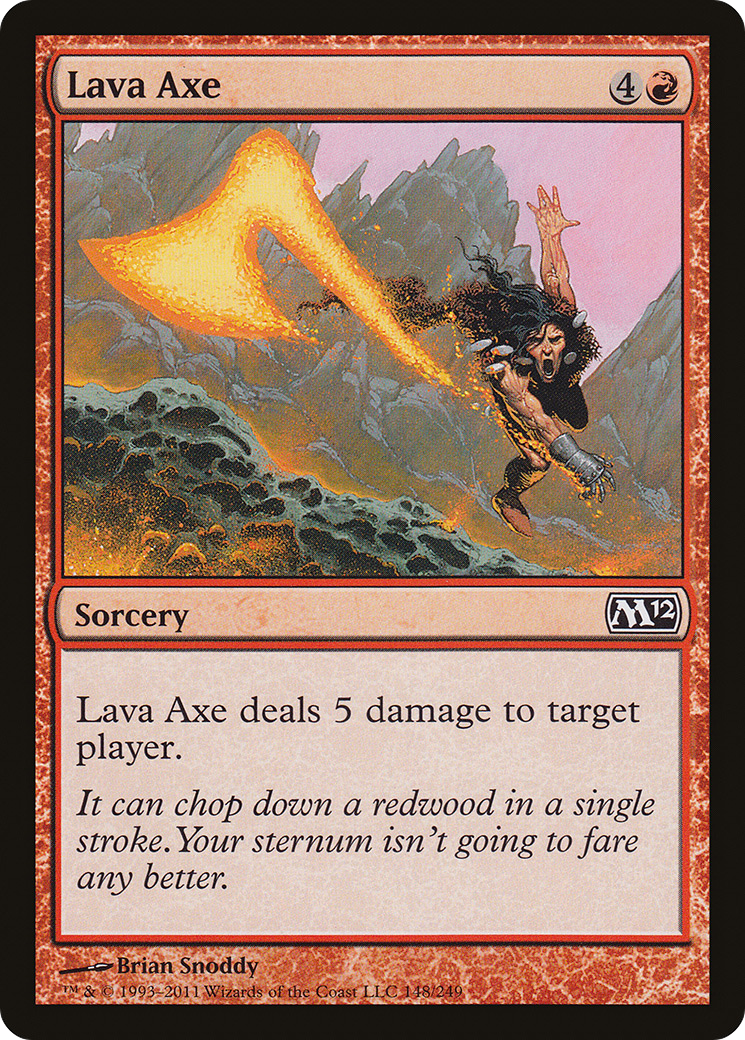Lava Axe (M12-148) - Magic 2012
