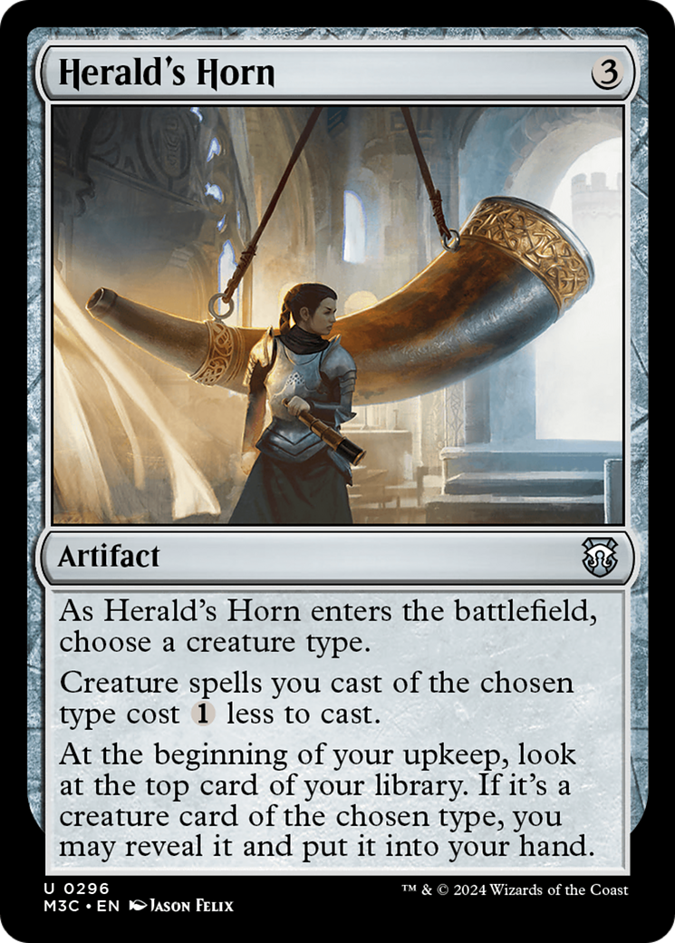 Herald's Horn (M3C-296) - Modern Horizons 3 Commander Foil