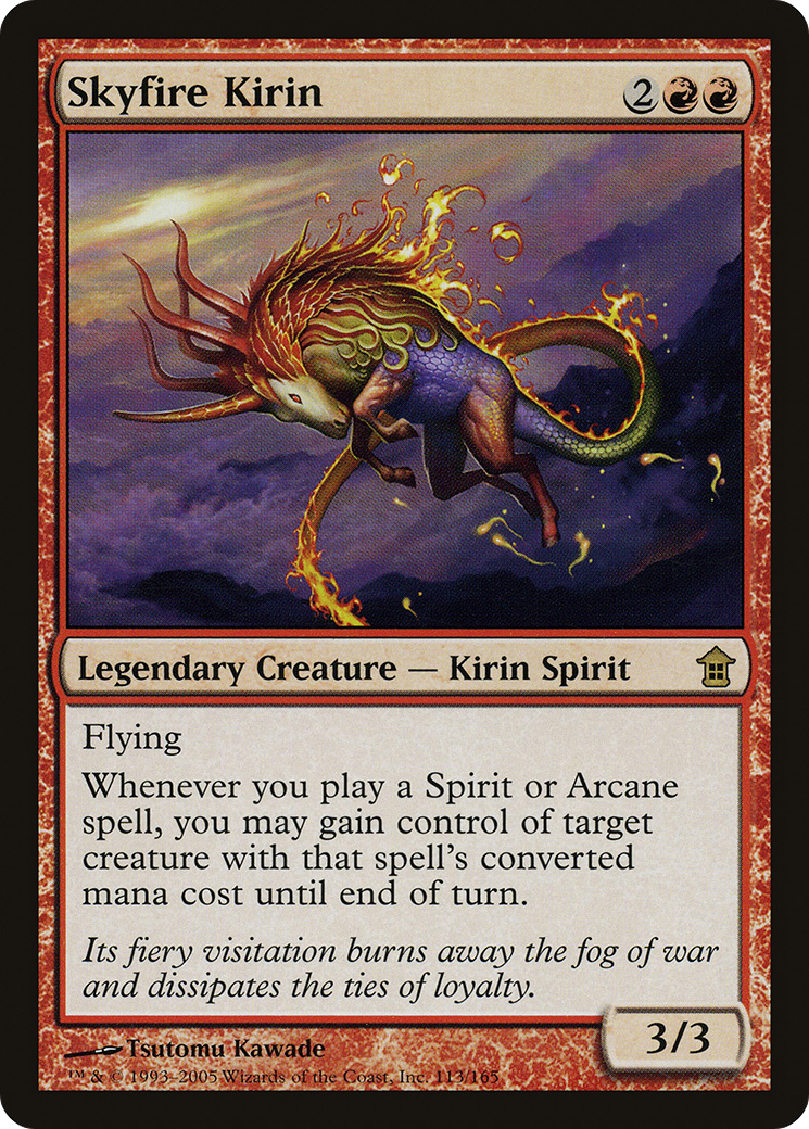 Skyfire Kirin (SOK-113) - Saviors of Kamigawa