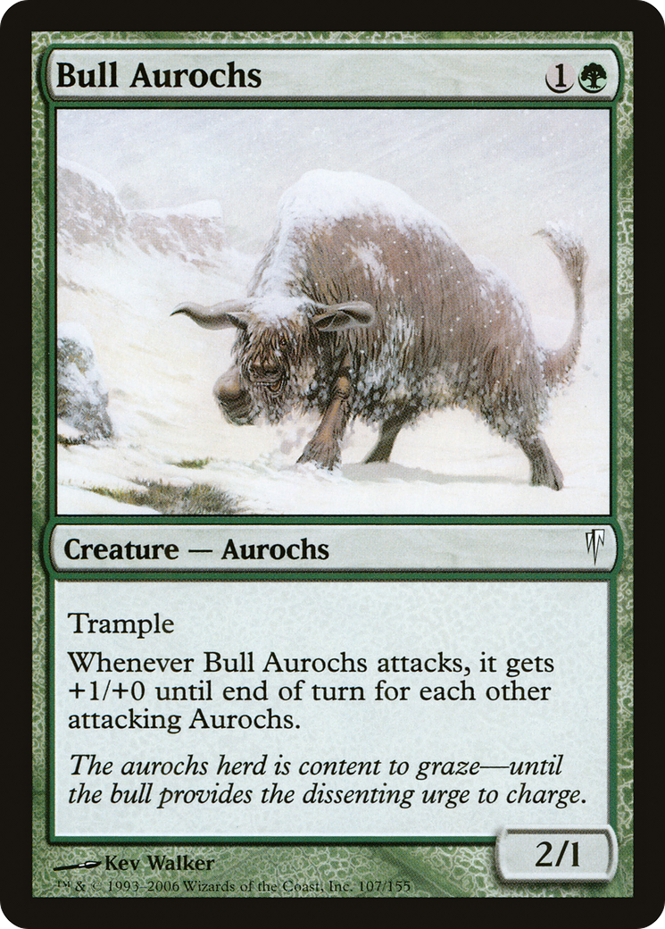 Bull Aurochs (CSP-107) - Coldsnap Foil