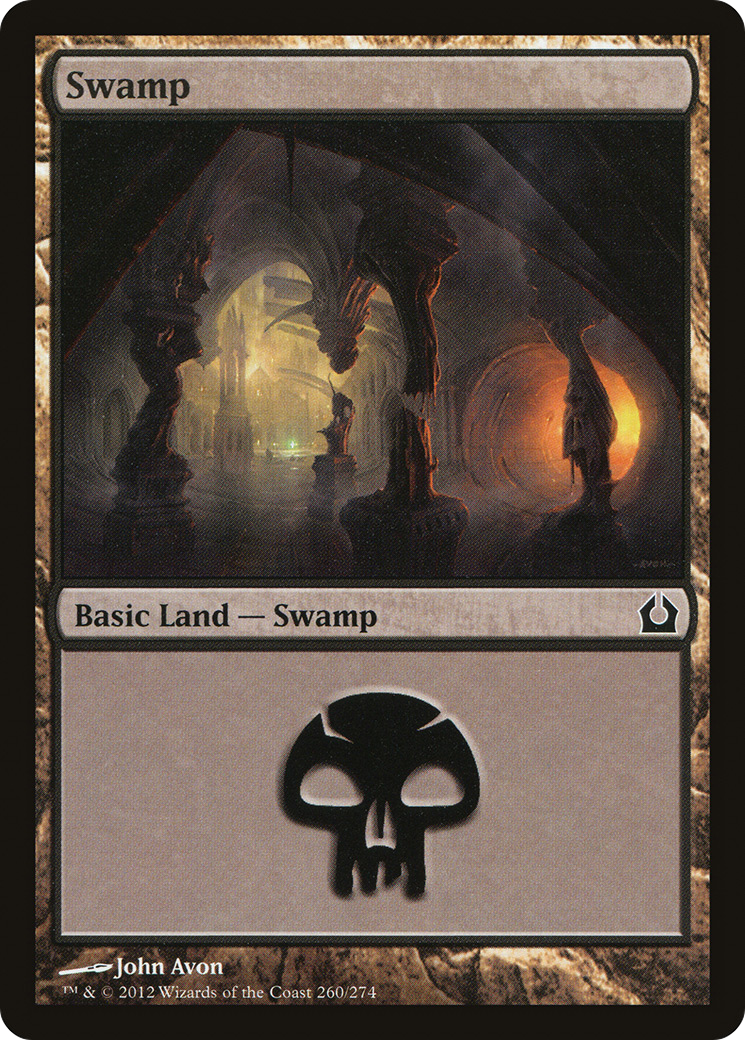 Swamp (RTR-260) - Return to Ravnica Foil