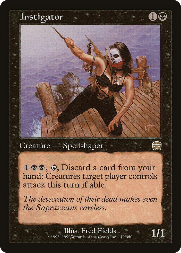 Instigator (MMQ-140) - Mercadian Masques Foil