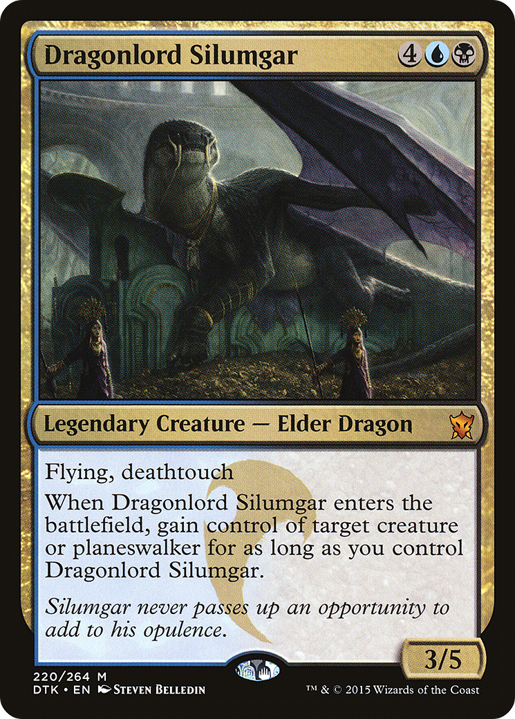 Dragonlord Silumgar (DTK-220) - Dragons of Tarkir