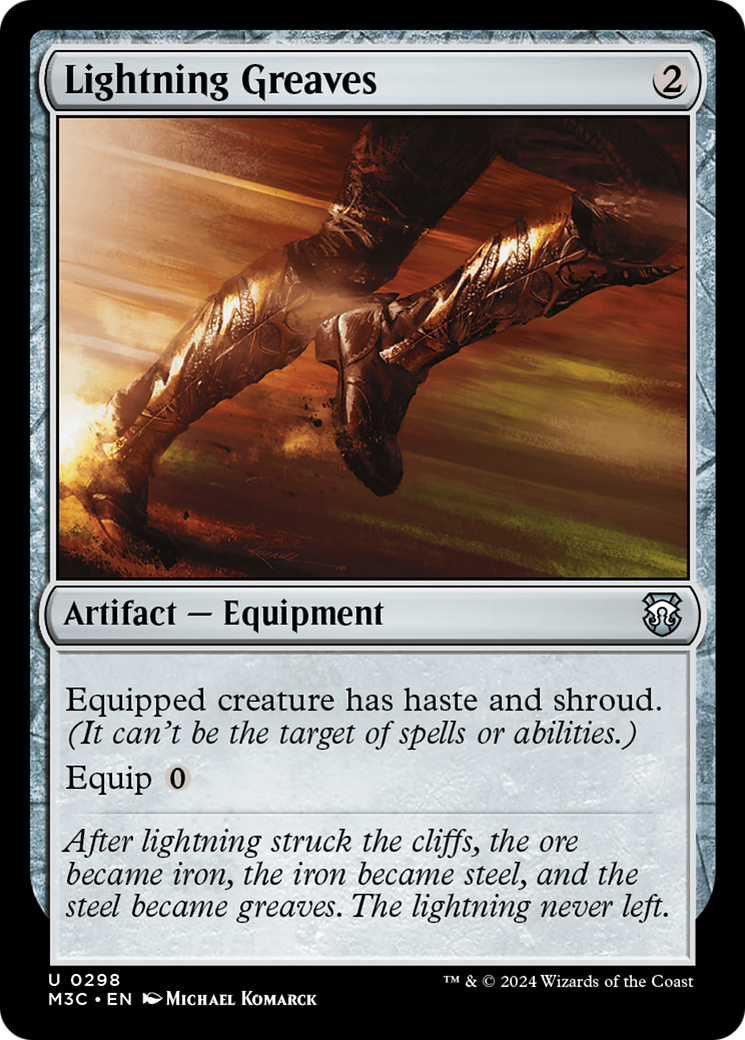 Lightning Greaves (M3C-298) - Modern Horizons 3 Commander