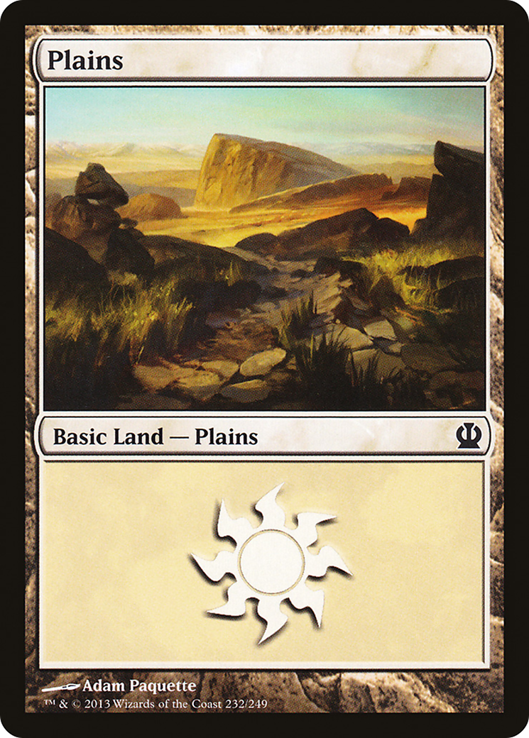 Plains (THS-232) - Theros