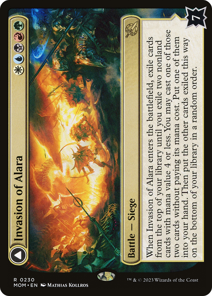Invasion of Alara // Awaken the Maelstrom (MOM-230) - March of the Machine Foil