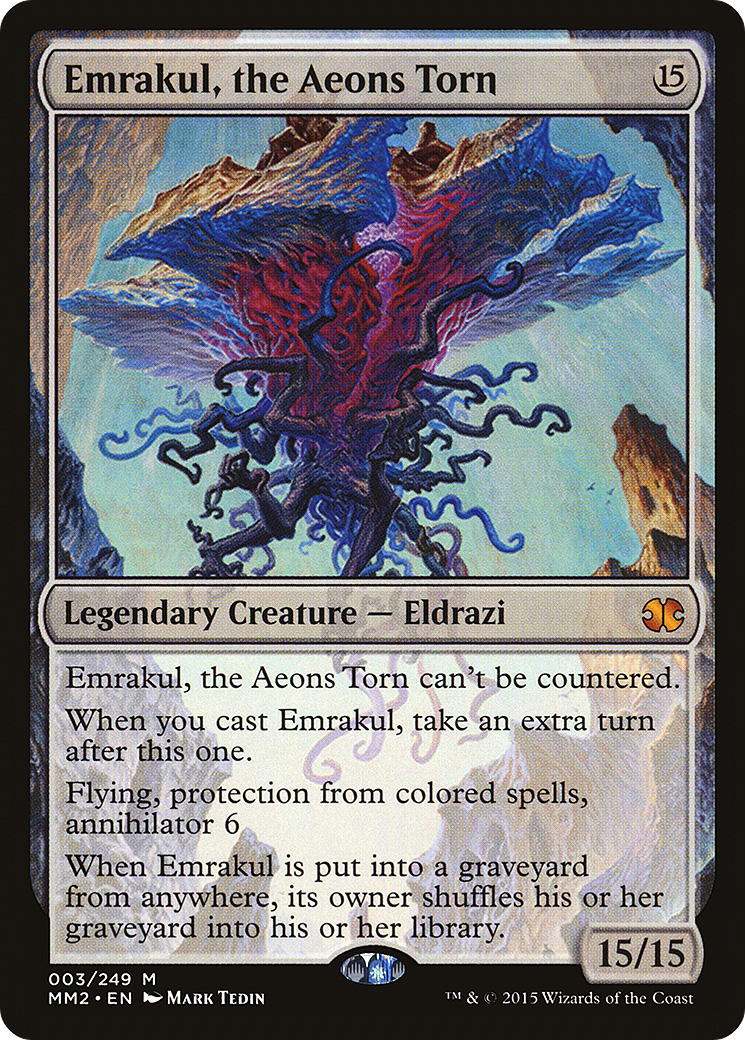 Emrakul, the Aeons Torn (MM2-003) - Modern Masters 2015