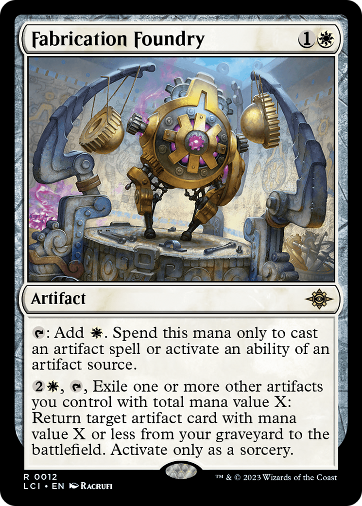 Fabrication Foundry (LCI-012) - The Lost Caverns of Ixalan Foil