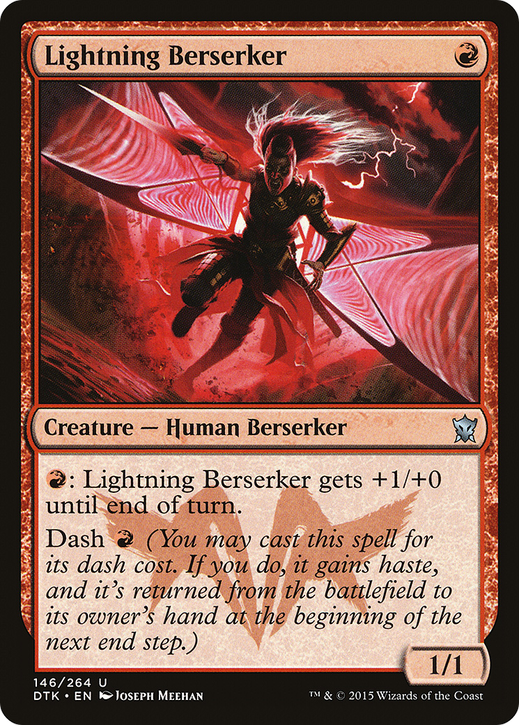 Lightning Berserker (DTK-146) - Dragons of Tarkir Foil