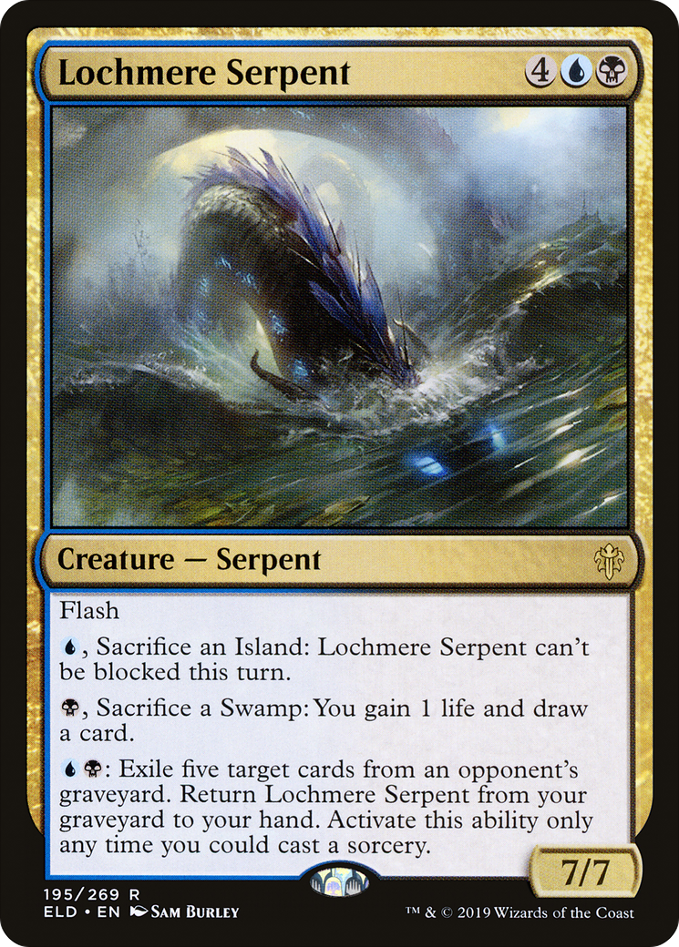 Lochmere Serpent (ELD-195) - Throne of Eldraine