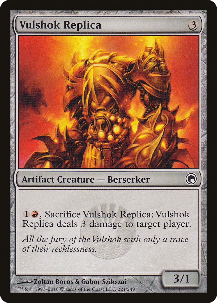 Vulshok Replica (SOM-221) - Scars of Mirrodin Foil
