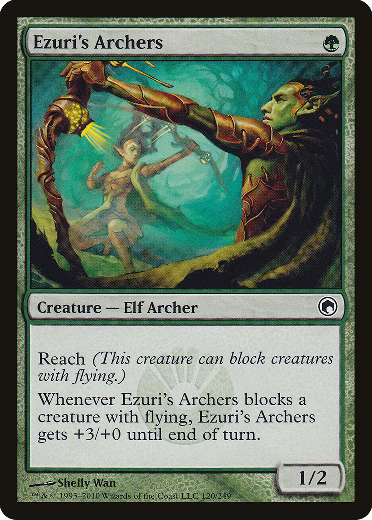 Ezuri's Archers (SOM-120) - Scars of Mirrodin