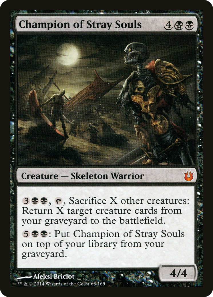 Champion of Stray Souls (BNG-063) - Born of the Gods Foil