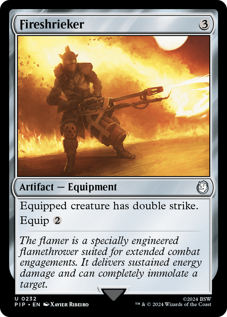 Fireshrieker (PIP-232) - Fallout Foil