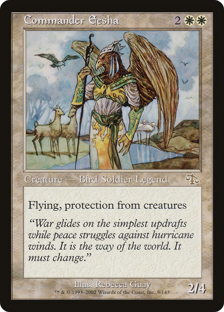 Commander Eesha (JUD-009) - Judgment Foil