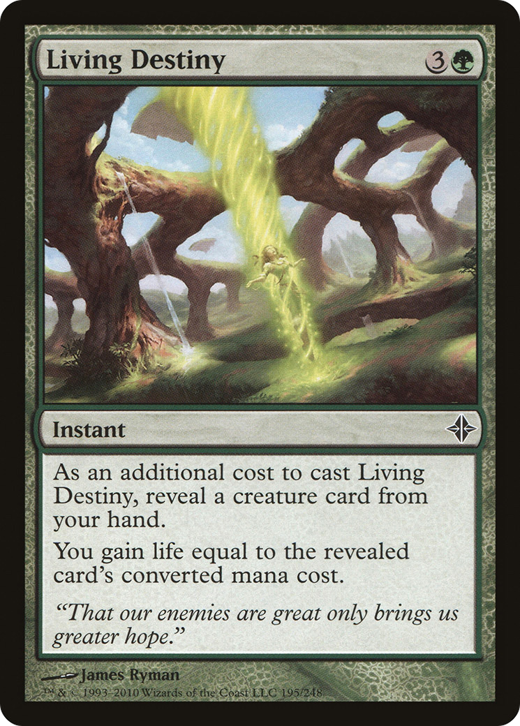 Living Destiny (ROE-195) - Rise of the Eldrazi Foil