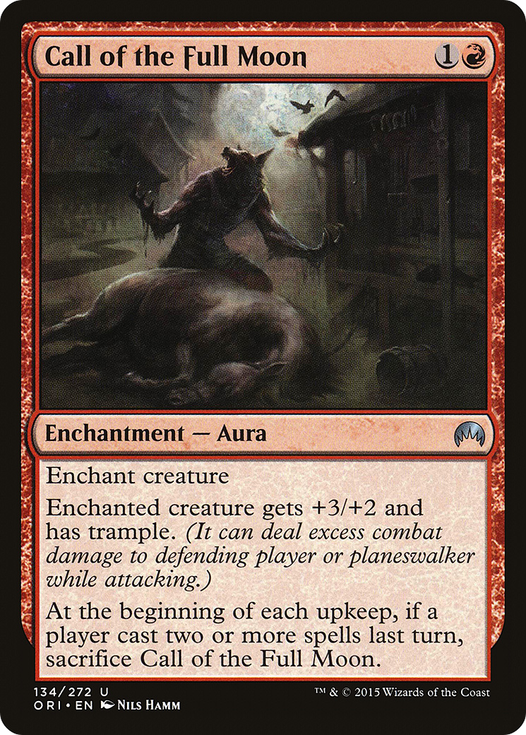 Call of the Full Moon (ORI-134) - Magic Origins Foil