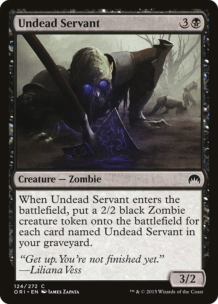 Undead Servant (ORI-124) - Magic Origins